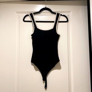 Lelis black bodysuit, size small.